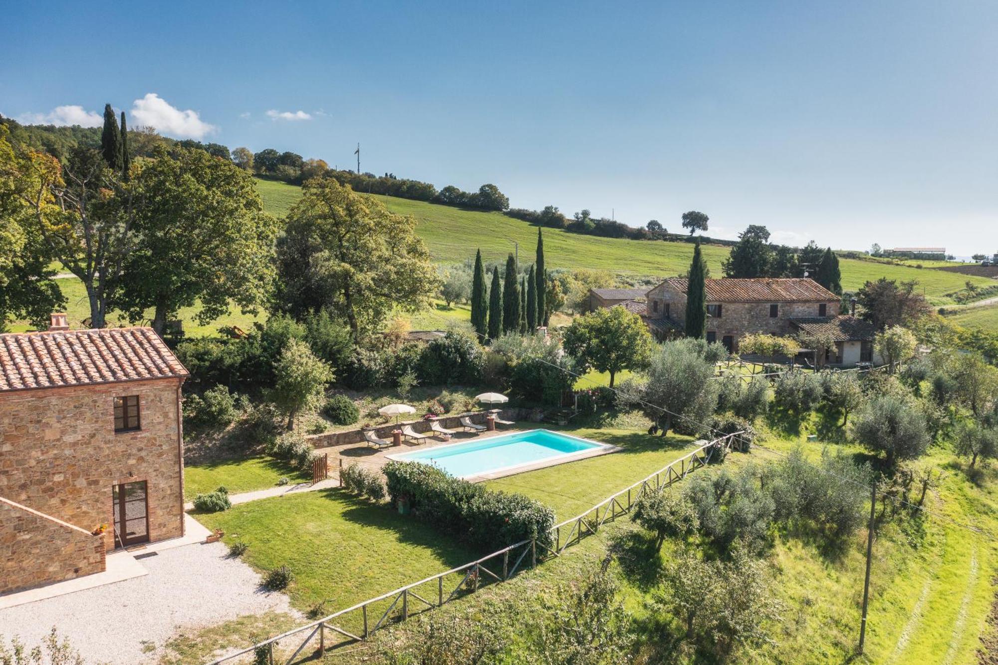 Agriturismo La Casellina Monticchiello Bagian luar foto