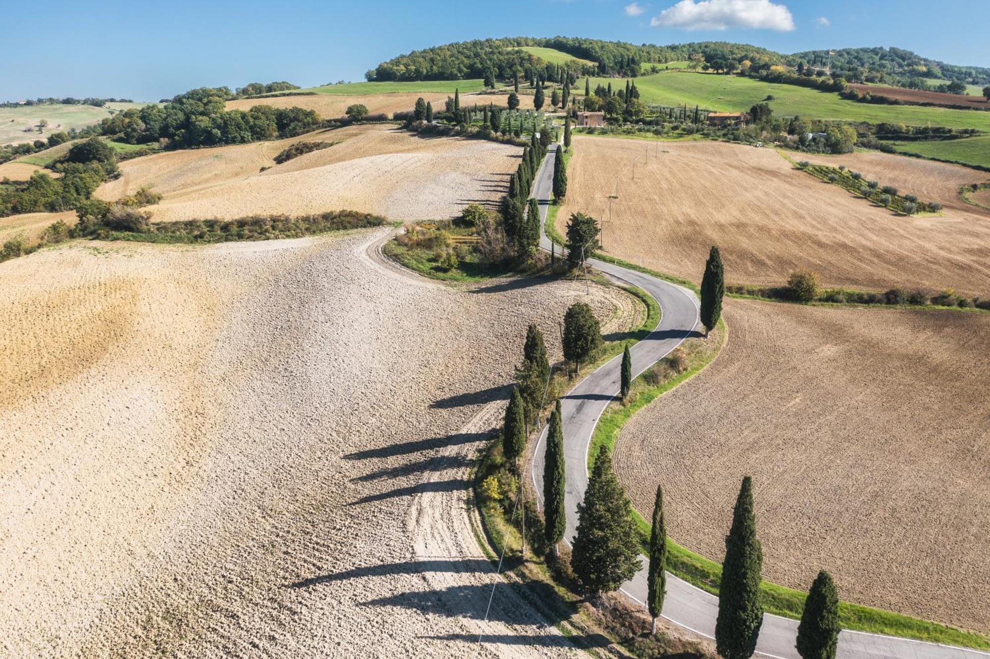 Agriturismo La Casellina Monticchiello Bagian luar foto
